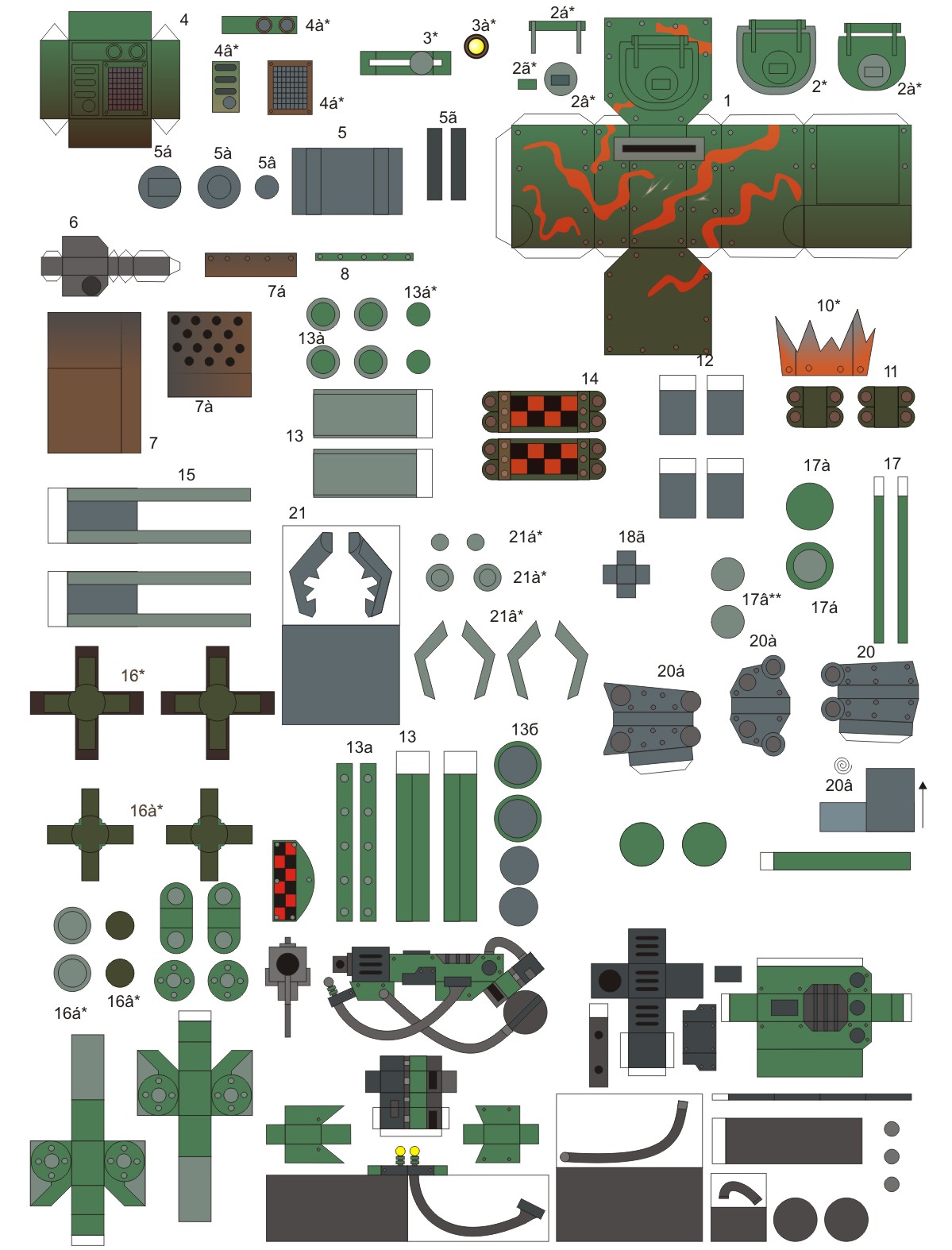 Green Killa Kan Green Killa Kan by Darren Seryck