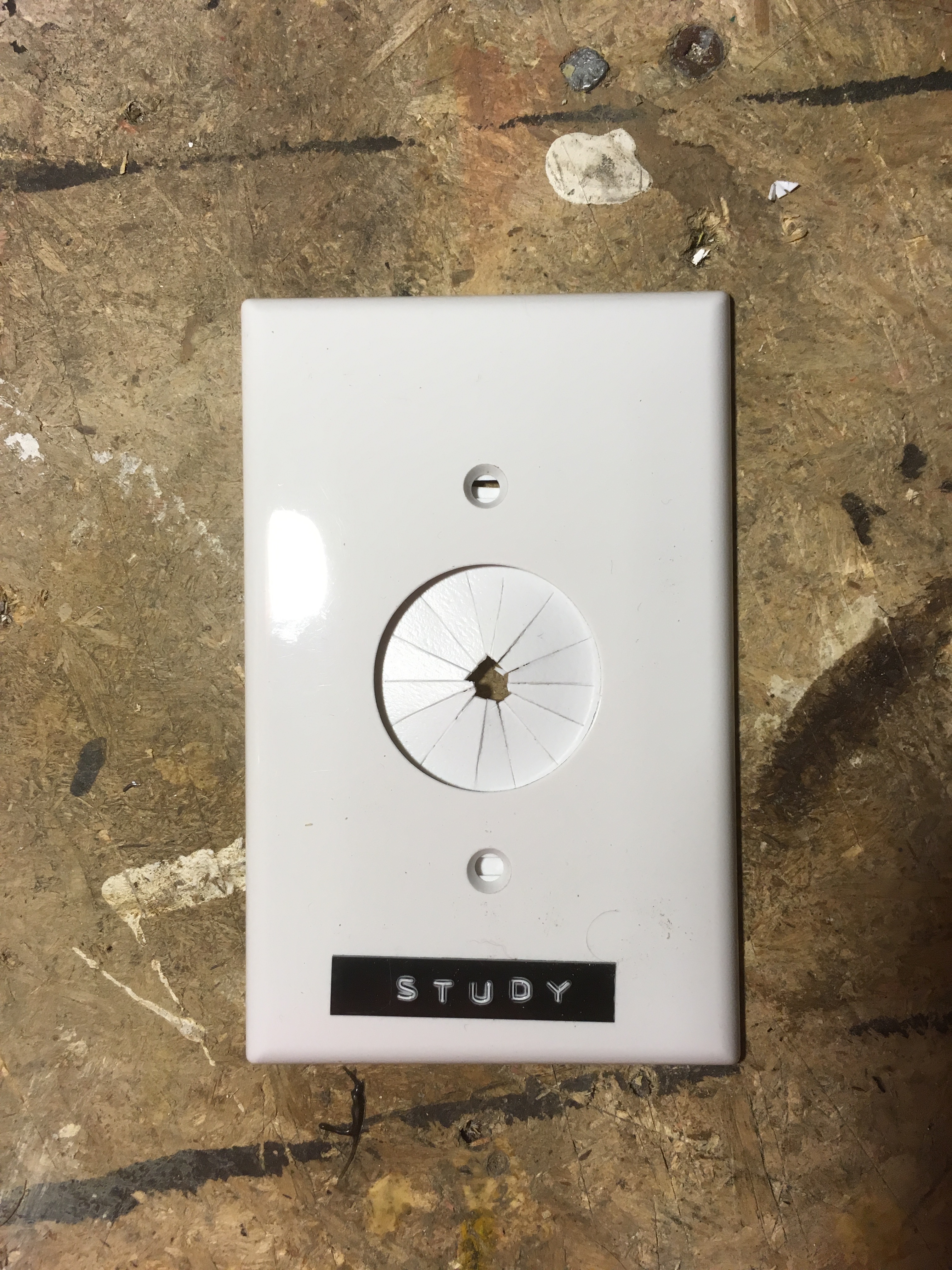 Network face plate Network face plate